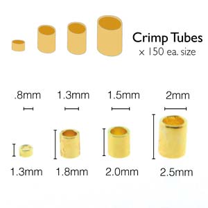Pack - Crimps - Tubes - Assorted Sizes