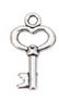 Charms - Key - 9 pieces