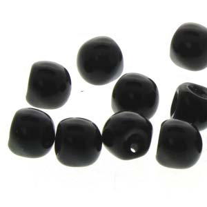 Czech - Mushroom - 6mm x 5mm - 1 strand (50 beads)