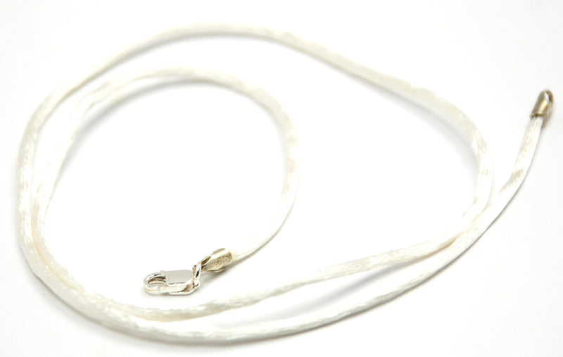 Rattail Necklace - Sterling Silver Clasp - 41cm