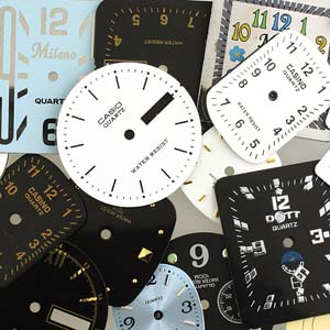 Watch Faces - Assorted - 10 pieces