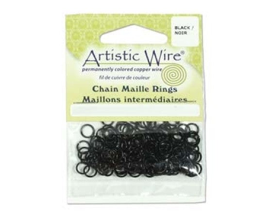 thumbnail image 2 of Artistic Wire® Colored Copper Jump Rings – Chain Maille, Jewelry Findings, Choose Size & Color 2 of 4