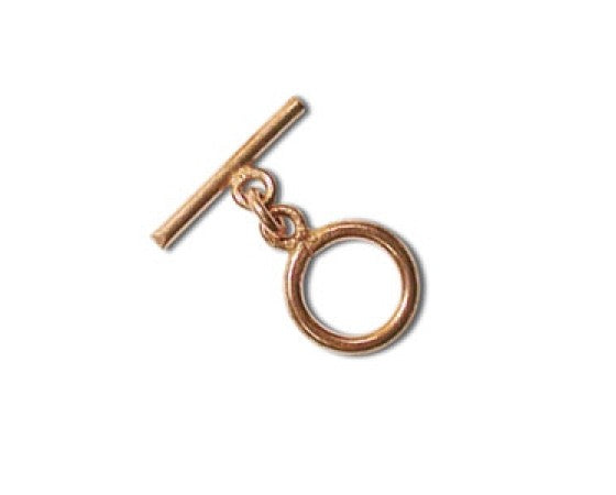 Clasp - Toggle - Round - Copper - 11mm