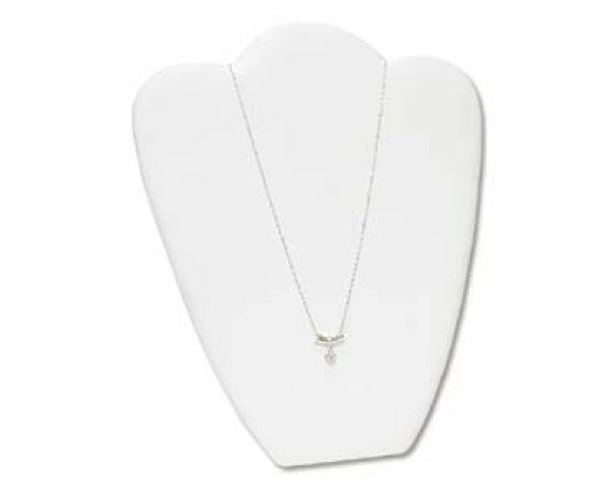 Necklace Display - Padded Easel - Rounded