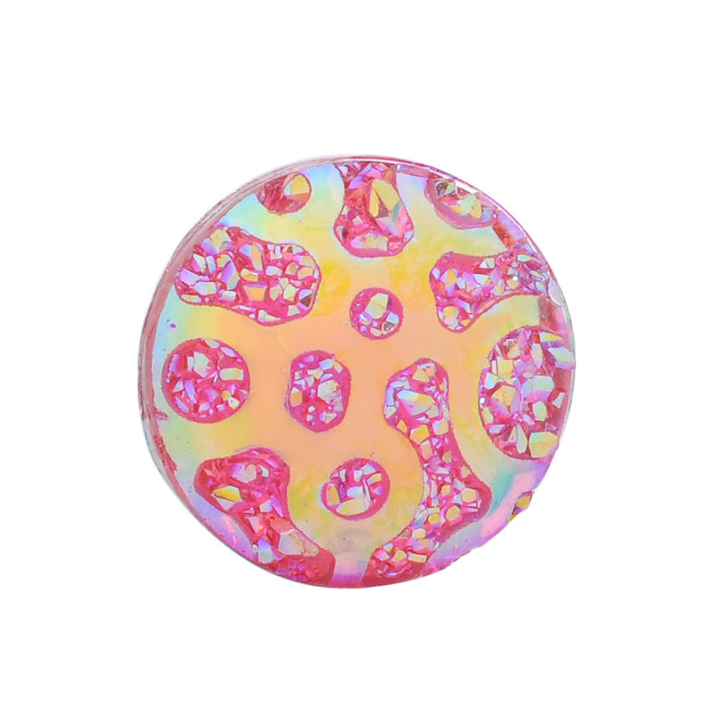 Cabochon - Druzy - 12mm - 10 pieces