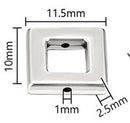 Metal - Frame - 2 pieces - Antique Silver
