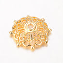 Bead Caps - Metal - 10 pieces