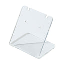 Earring Holders - Acrylic - Clear - 34mm x 35mm x 27mm - 5 pieces