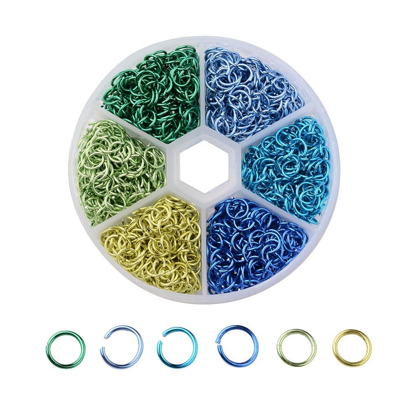 Kit - Jump Ring - Aluminum - 6mm