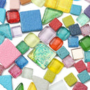 Glass and Porcelain Mosaic Tiles - Mixed- 100g
