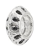 Metal - Rondelle (European Style) - 10mm x 4mm - 10 pieces