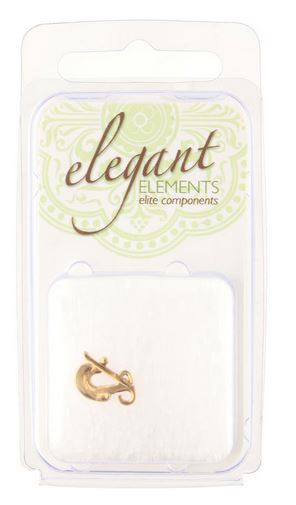 Bail -  15mm x 3mm - Gold Plated - 1 piece