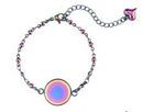 Bezel Bracelet Kit - Round - Rainbow - Cab 16mm - 1 set