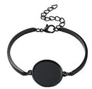 Bezel Bracelet Kit - Bar - 20mm - 1 set