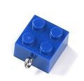 Pendant - Acrylic - Lego - 21mm x 15.5mm - 1 piece