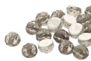 Czech - Baroque Cab (Two Hole) - 7mm - 25 beads