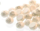 Czech - Baroque Cab (Two Hole) - 7mm - 25 beads