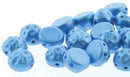 Czech - Baroque Cab (Two Hole) - 7mm - 25 beads