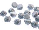 Czech - Baroque Cab (Two Hole) - 7mm - 25 beads