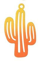 Charms - Spray Painted - 2 pieces