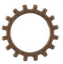 Steampunk Gears - Cogs - Antique Bronze - 10 pieces