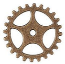 Steampunk Gears - Cogs - Antique Bronze - 10 pieces