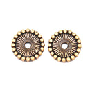 Metal - Disc (Round) - 12mm - 10 pieces