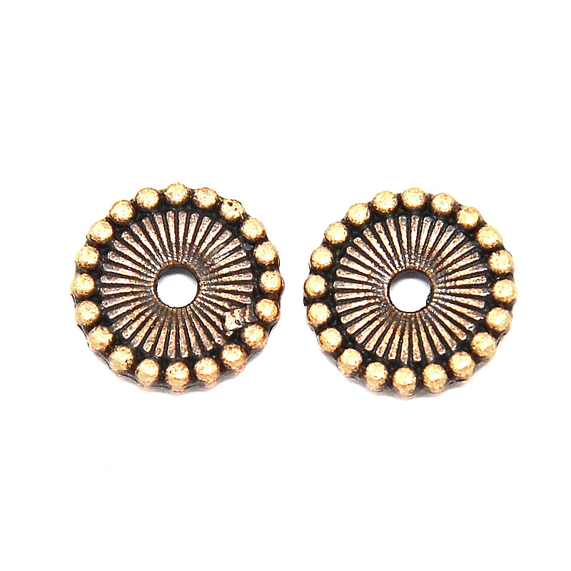 Metal - Disc (Round) - 12mm - 10 pieces