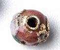 Cloisonne - Round - 6mm - 20 pieces