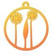 Charms - Spray Painted - 2 pieces
