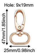 Clasp - Swivel - Metal - 1 piece