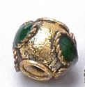 Cloisonne - Round - 6mm - 20 pieces