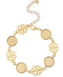 Bezel Bracelet Kit - Round - Cab 12mm - 1 set