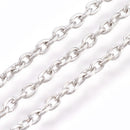 Chain - Cable - 3mm x 2mm - 1 Meter