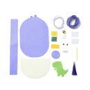 DIY Purse Making Kit - Purple Dinosaur
