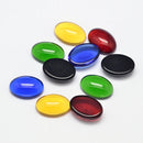 Cabochon - Glass - Oval - 18mm x 13mm