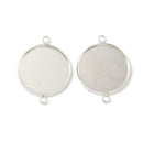 Bezel Connector - Round - Tray 18mm