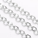 Chain - Cable (Flat) - 4mm x 2.7mm - 1 Meter