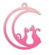 Charms - Spray Painted - 2 pieces