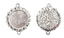 Connector - Round - Nunn Design - 37mm x 29mm - 1 piece