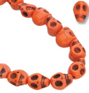 Synthetic Turquoise - Skulls - 10 pieces