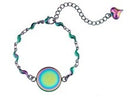Bezel Bracelet Kit - Round - Rainbow - Cab 16mm - 1 set