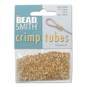 BeadSmith - Crimp Tubes - 1.5mm x 1.5mm