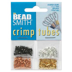 BeadSmith - Crimp Tubes - 1.5mm x 1.5mm