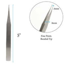 BeadSmith - Tweezer - Smooth Tip - Stainless Steel