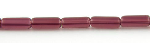 Glass - Tube - 10mm x 4mm - 30cm Strand
