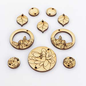 Wooden Jewellery Pop Outs