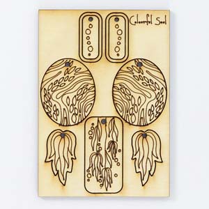 Wooden Jewellery Pop Outs