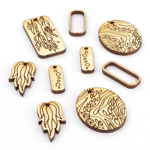 Wooden Jewellery Pop Outs