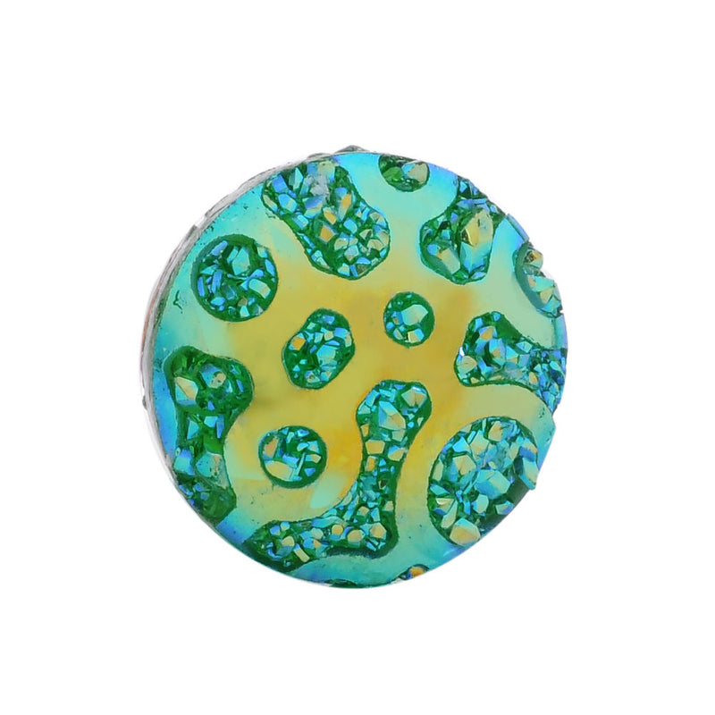 Cabochon - Druzy - 12mm - 10 pieces